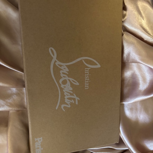 Red Bottom Suede Turquoise Spike Stilettos - Picture 14 of 15